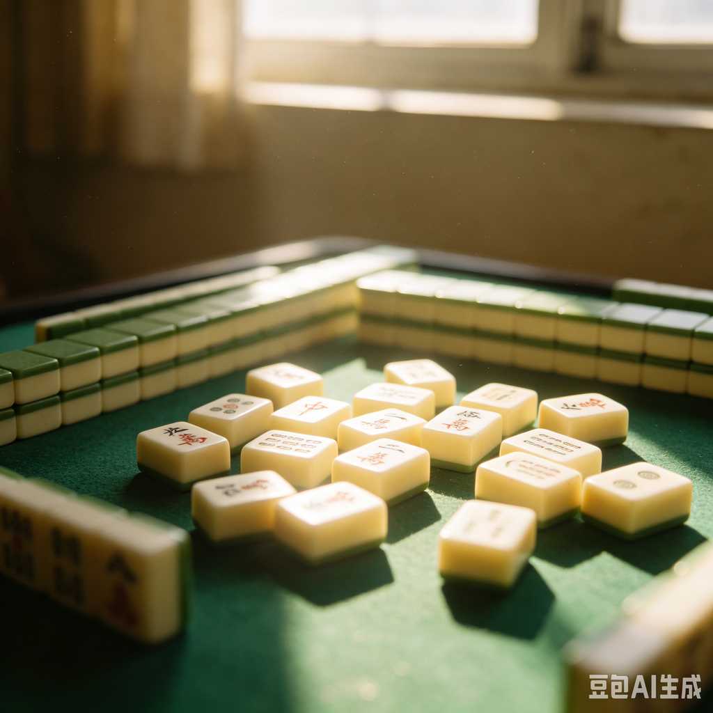 smooth print surface mahjong tiles
