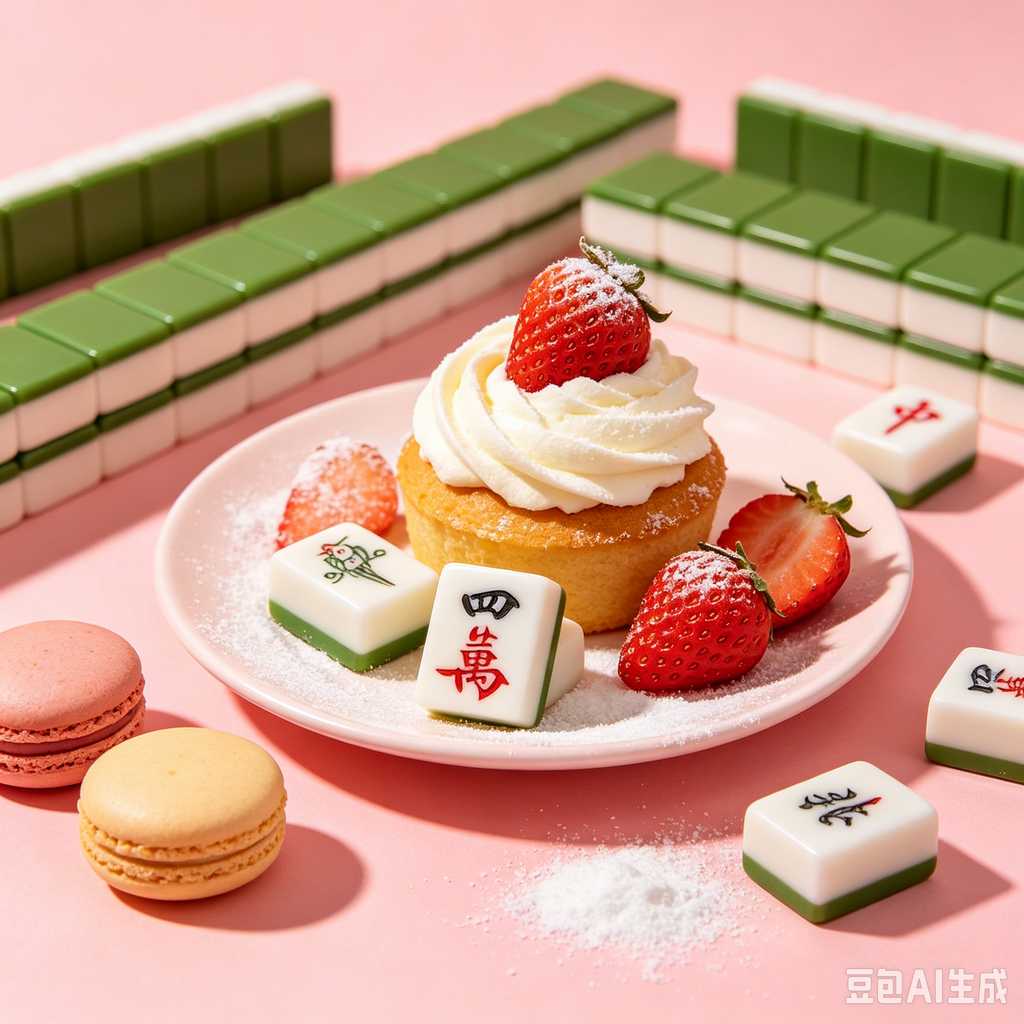 decorative mahjong tiles set