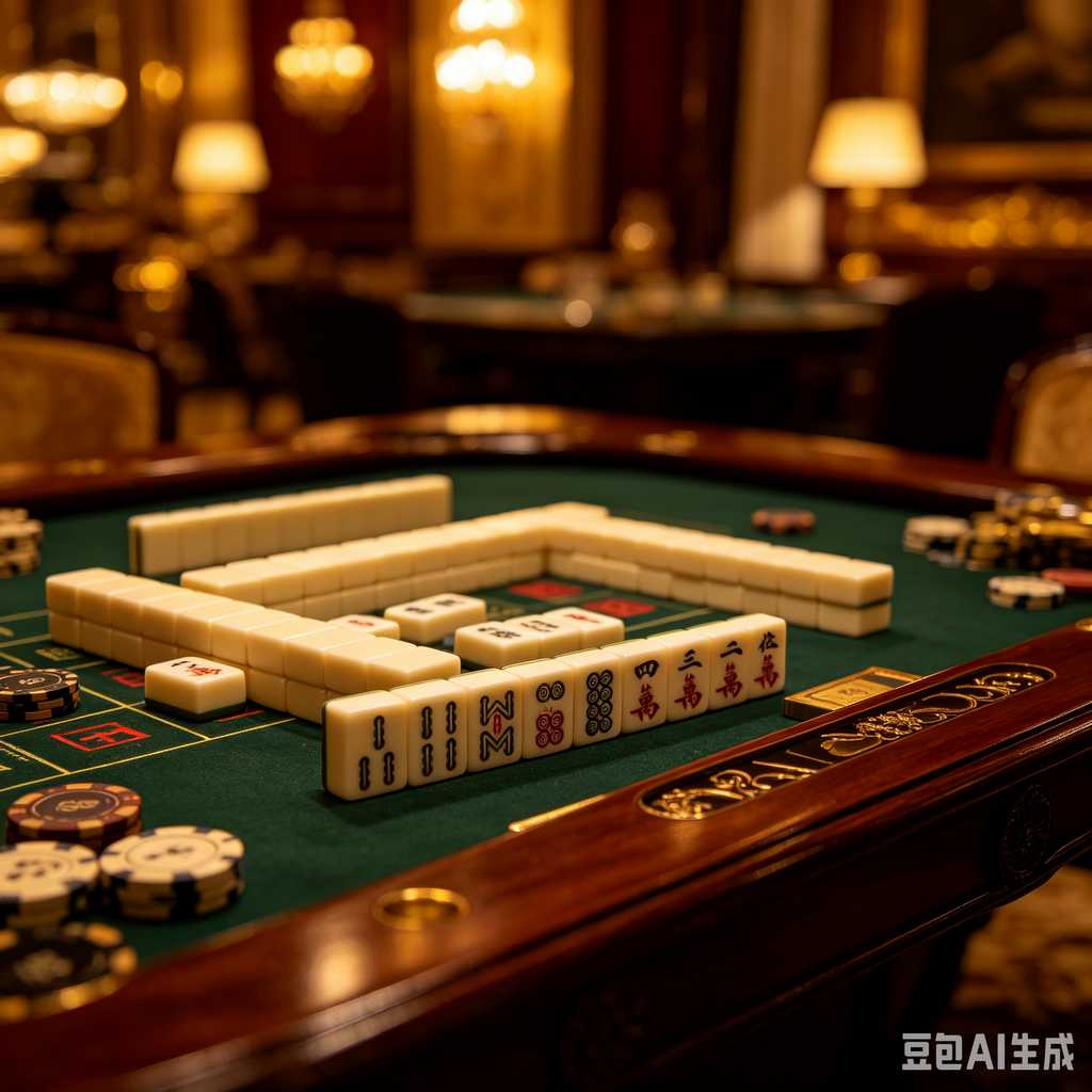 compact mahjong set for small home